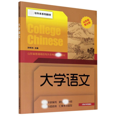 正版新书]大学语文孙昕光9787560762692