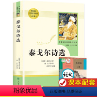 [九上 人教版]泰戈尔诗选 [正版]艾青诗选和水浒传 原著完整版人民教育出版社九年级阅读名著人教版初中生全套配套 9上册