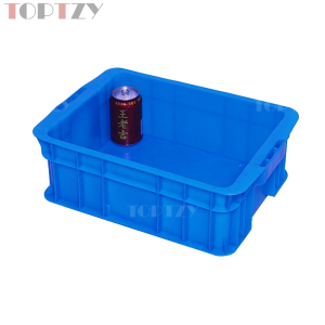 toptzy TZ5071732 塑料周转箱长方形物流物料配件收纳储物箱 435*300*150