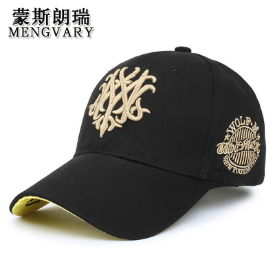 蒙斯朗瑞帽子男夏季运动棒球帽韩版户外休闲遮阳帽子女潮情侣刺绣鸭舌帽防晒太阳帽