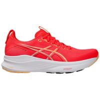ASICS跑步鞋男缓震支撑舒适稳定红色橙色装饰宽楦设计透气网面
