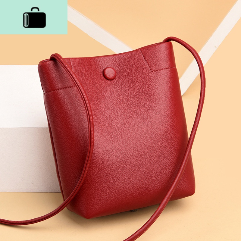 夏季洋气包包女包2020新款网红大容量水桶斜挎包女百搭软皮单肩包NEW LAKE女斜挎包