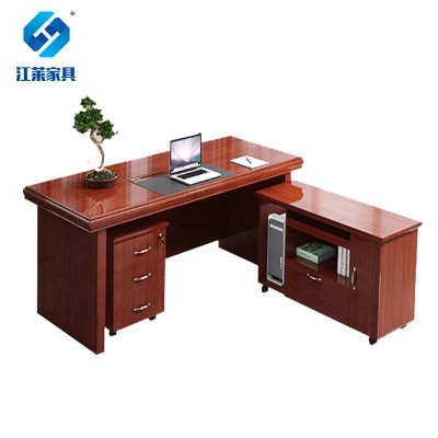 江莱实木贴皮老板桌1600*800*760mm/JL-Z18/张