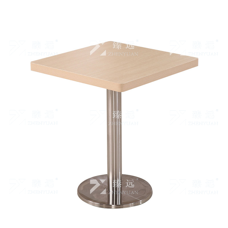 臻远 ZY4040809 餐厅食堂餐桌 0.6米单桌