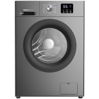 威力12公斤大容量变频滚筒 高温筒自洁 15分钟快速洗 蒸汽洗 一级能效全自动洗衣机XQG120-1216DPX钛金灰