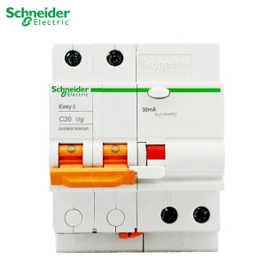 [官方旗舰店]施耐德电气空气开关带漏电保护器 E9系列新款断路器家用A型1p+n16A2P3P4P63A总闸开关