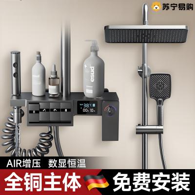 德国淋浴花洒套装全铜家用浴室卫生间恒温淋雨沐浴卫浴喷头2005