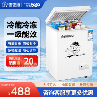 香雪海 98升 冰柜小型家用 一级能效 冰柜 冷柜家用顶开门 卧式冷柜冷冻冷藏转换 单温柜 BD/BC-98S158