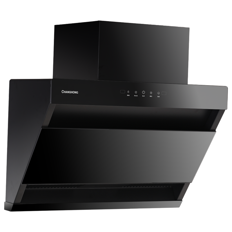 长虹(CHANGHONG) 19m³大吸力 智能体感 免水热炫洗 700mm宽 侧吸油烟机CXW-300-J256