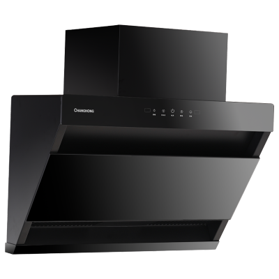 长虹(CHANGHONG)19m³大吸力 700mm宽 智能体感触控 热炫洗一级能效 侧吸油烟机CXW-300-J256