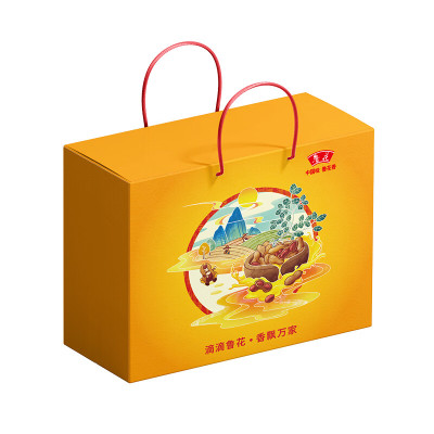 鲁花粮油调味礼盒吉庆有余礼盒D