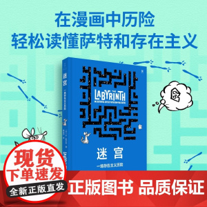 迷宫 一场存在主义历险 本阿尔冈著艾斯纳奖入围漫画轻松读懂萨特和存在主义 哲学绘本
