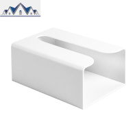 抽纸盒免打孔粘贴壁挂纸巾盒厨房纸巾收纳架创意纸巾架纸抽盒 三维工匠收纳盒