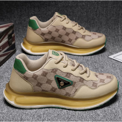 白水母男女厚底复古跑步时尚休闲运动鞋8880