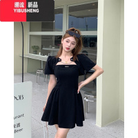 YIBUSHENG大码御姐风抹胸连衣裙女季胖mm高级感气质遮肚子显瘦吊带裙套装