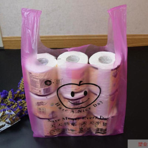 家柏饰(CORATED)大号塑料袋子装被子礼品背心大收纳袋搬家打包袋一次性方便带