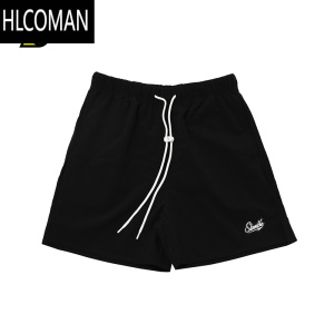 HLCOMAN新款男子短裤透气速干篮球运动中裤跑步健身四分裤夏女