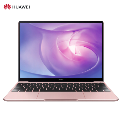 华为(HUAWEI)MateBook132020款全面屏轻薄性能笔记本电脑十代酷睿(i7-10510U16G512GMX250触控屏多屏协同win10)粉色