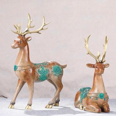 家柏饰(CORATED)铜摆件创意家居客厅玄关酒柜电视柜装饰品新人礼品结婚