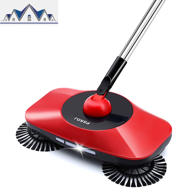 手推式扫地机不用电扫把簸箕套装家用扫拖一体机器人笤帚扫帚 三维