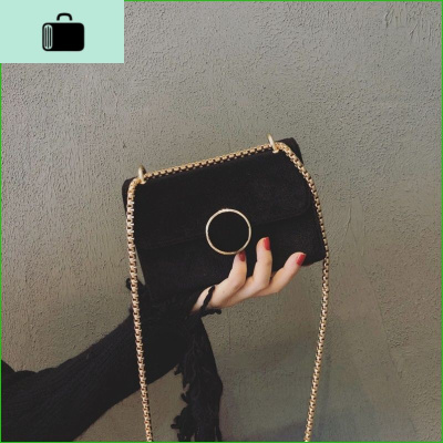 chic链条包包女2020新款韩版丝绒迷你小方包简约百搭单肩斜挎包潮NEW LAKE女士单肩包