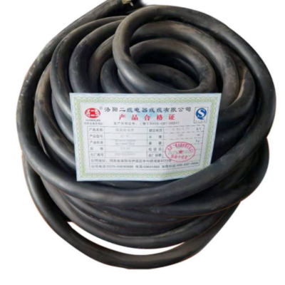 洛二缆铜芯橡套电缆(100米)YZ/卷(YZ-3*10+1)