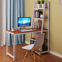 简易电脑台式桌家用桌子简约宜家经济型办公桌省空间书桌书架组合