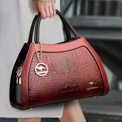 包包女包新款2026斜挎单肩包复古鳄鱼纹女士手提包女欧美