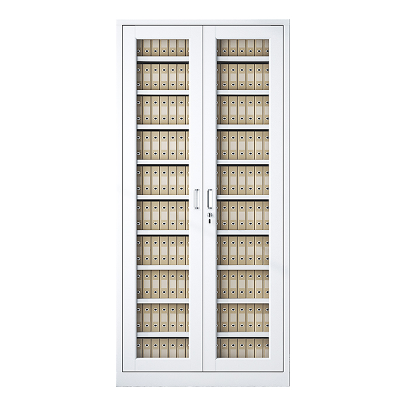 DXBG凭证柜会计收纳柜财务档案柜资料柜加厚文件柜办公室带锁铁皮柜通玻柜十层