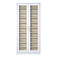 DXBG凭证柜会计收纳柜财务档案柜资料柜加厚文件柜办公室带锁铁皮柜通玻柜十层