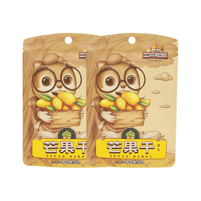 三只松鼠芒果干60g*2袋厚切果肉细腻软糯唇齿留香120008-02