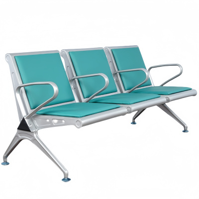 悦兴诚候车椅三人位组