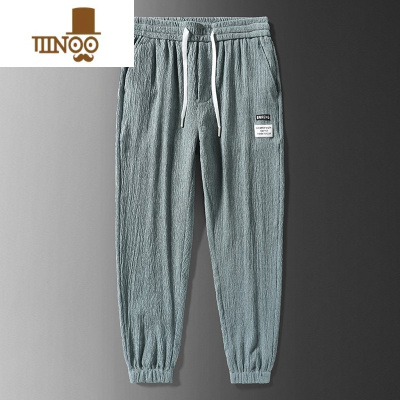 YANXU男人干活穿的裤子耐磨耐脏防烫宽松电焊夏季冰丝速干劳保裤休闲裤