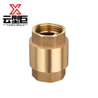 云型巨 铜立式止回阀单向阀 DN25 个