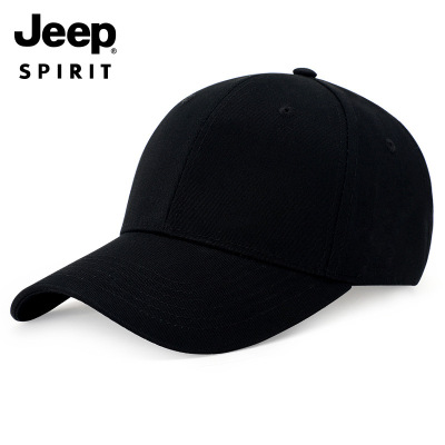 JEEP SPIRIT吉普棉质帽子情侣款四季棒球帽