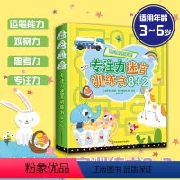 专注力迷宫训练书8+2(全10册 ) [正版]3-6岁专注力迷宫训练书8+2 全10册 幼儿早教思维能力脑力训练 亲子互