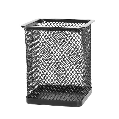 希杰狮王笔筒创意收纳盒桌面摆件简约办公用品笔桶文具收纳遥控器收纳筒普通款（方形）