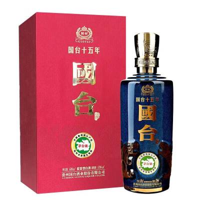 国台十五年 53度500ml单瓶 新老版本年份随机 礼赠佳品
