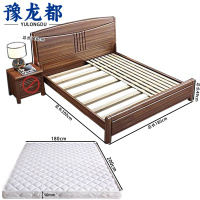 豫龙都 床+床垫 1.8m 套