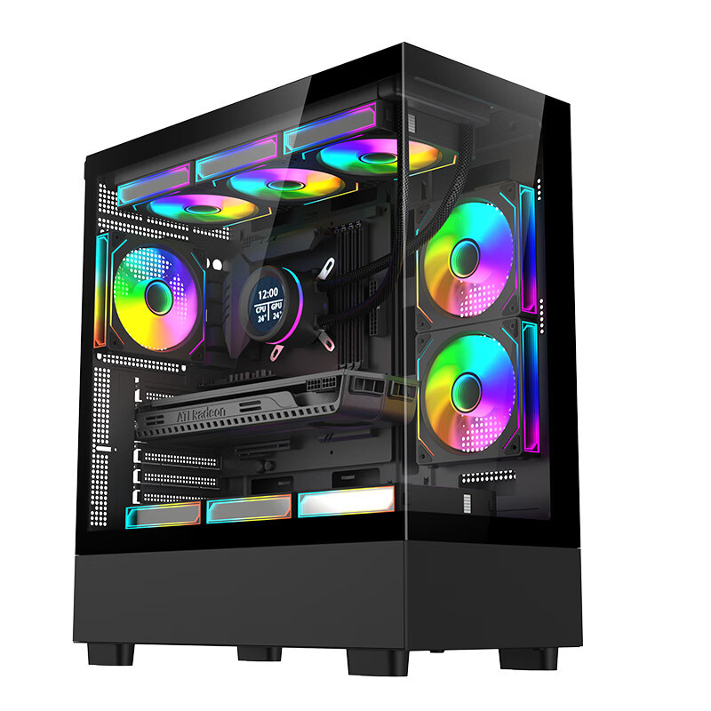 i9 14900KF/RTX5070 12G独显32G高频内存DIY电脑主机台式电脑组装兼容机电竞游戏 直播 设计办公视屏编辑高配主机5070主机