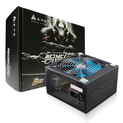 金河田智能芯580GT电脑主机箱ATX电源台式机电脑电源静音额定400W峰值500W