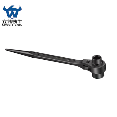 立伟铁牛尖尾棘轮扳手17×21mm/把
