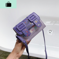 剑桥包包女2020夏天新款迷你撞色涂鸦小方包网红百搭单肩斜挎包NEW LAKE女斜挎包