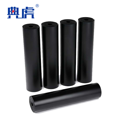 典虎 绝缘胶皮 黑色10mm*1m*1m 平方米