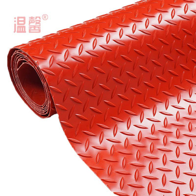 温馨 人字纹地垫 红色0.9米宽*2mm厚 米