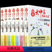 [正版]图解大中医漫画丛书全套7册 一本就能看懂中医基础篇+方剂养生经络体质中药藏象 本草纲目黄帝内经中医基础入门养生