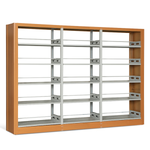 慧采云 钢制书架学校图书馆书店书籍室阅览室双面书架资料架双面一列三组