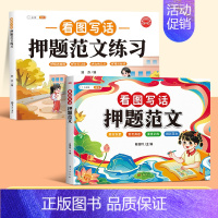 [方法加练习]押题范文+看图写话练习 小学二年级 [正版]看图写话押题范文大全一年级二年级上下册专项训练 小学生幼小衔接