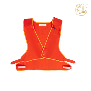 迈鲲 坎肩V-001 荧光橘 全号