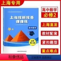数学 [正版]新版 上海双新双基课课练 高中数学 必修2 第二册 高一下册第二学期 上海新课改配套辅导用书 高中数学 高